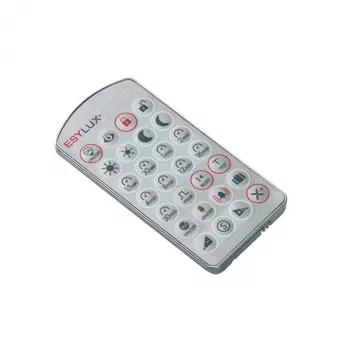 ESYLUX EM10016004 mygtukas, sidabrinis