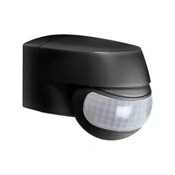 ESYLUX MD 200 PIR judesio detektorius, 12 m, juodas, IP44, 2000 liuksų
