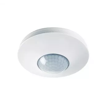 ESYLUX MD-C 360i/8 MIC Pasyvus infraraudonųjų spindulių (PIR) jutiklis – laidinis, 8 m, lubinis, vidaus patalpoms, baltas