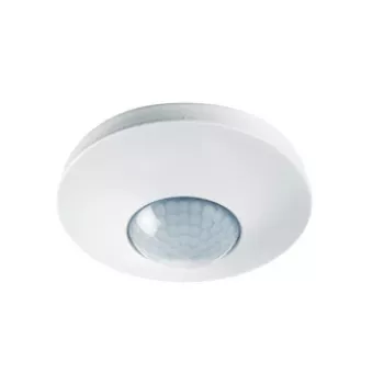ESYLUX MD-C 360i/8 MIC Pasyvus infraraudonųjų spindulių (PIR) jutiklis – laidinis, 8 m, lubinis, vidaus patalpoms, baltas