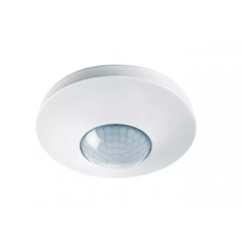 ESYLUX MD-C 360i/8 MIC Pasyvus infraraudonųjų spindulių (PIR) jutiklis – laidinis, 8 m, lubinis, vidaus patalpoms, baltas