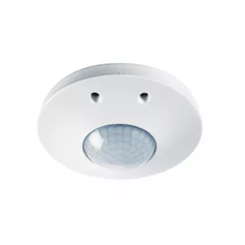 ESYLUX PD-ATMO 360i/8 A KNX pasyvus infraraudonųjų spindulių (PIR) jutiklis – laidinis, 8 m, lubinis, vidaus patalpoms, baltas