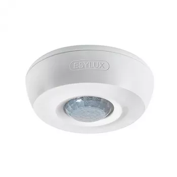 Esylux MD 360/8 Basic lubinis judesio detektorius paviršiniam montavimui 360° baltas 8 m diapazonas