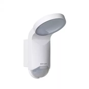ESYLUX WILMA WL 100 OP MD1000lm 27/4K IP65 White with Motion Detector