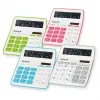Genie Genius 840 stalinis skaičiuotuvas - 10 skaitmenų - 1 eilutė - baterija/saulė - rožinė/balta