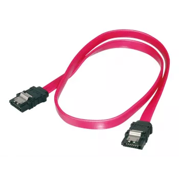 DIGITUS ASSMANN SATA kabelis - Serial ATA III 6 Gbps - 0,5 m - Raudonas