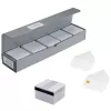 ICO MAGCARD250 magnetinės juostos kortelės, 250 vnt. pakuotė, baltos PVC plastikinės kortelės su HiCo magnetine juosta, 30 mil, kredito kortelės dydžio