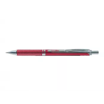 Pentel EnerGel Sterling BL407B Liquid Gel Ink Rollerball Pen, 0,7 mm, Black, Retractable, Metal Barrel