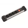 Bachmann CONNECT US Power Strip - 4 Outlets, 1,8m Cable, Black