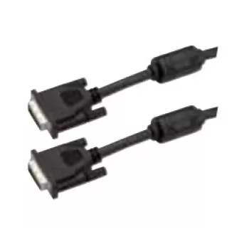 Bachmann DVI-D Single Link kabelis - DVI-D (18+1 kaištis) Vyriškas į DVI-D (18+1 kaištis) Vyriškas - 5 m - Juoda