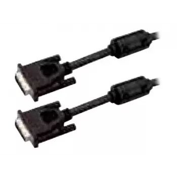 Bachmann DVI-D Single Link kabelis - DVI-D (18+1 kaištis) Vyriškas į DVI-D (18+1 kaištis) Vyriškas - 5 m - Juoda
