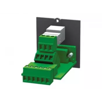 Bachmann Modular Faceplate Snap-In – HD-15 VGA Coupler, juoda
