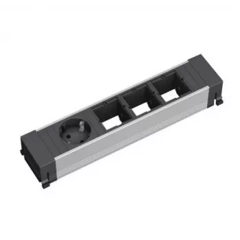 Bachmann CONFERENCE maitinimo paskirstymo modulis, 1x GST18i3 išėjimas, 16A, 250V, juodas