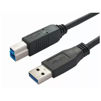Bachmann 917.1203 USB 3.2 Gen 1 laidas - USB A į USB B - 3 m - Juoda