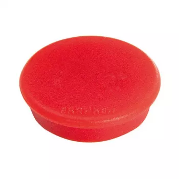 Franken GmbH Magnet 13mm Round Red Holding Force 100g Pack of 10