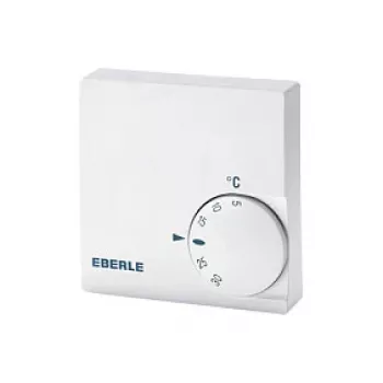Eberle Controls RTR-E 6121 Kambario Termostatas - Baltas - IP30 - 5-30°C - 230V AC