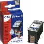 Pelikan Perdirbtas Kasečių Kasetė Canon PG-40 (Juoda, Didelės Išeigos)