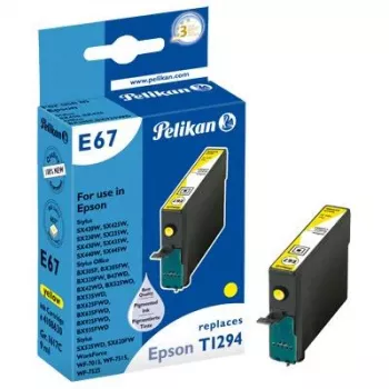 Pelikan Suderinama Rašalo Kasetė, skirta Epson T1294 Geltona (11,3 ml, 500 puslapių) - 1021430680