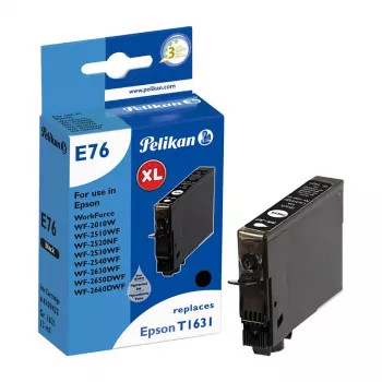 Pelikan rašalo kasetė, skirta Epson T163140, juoda 1021430688