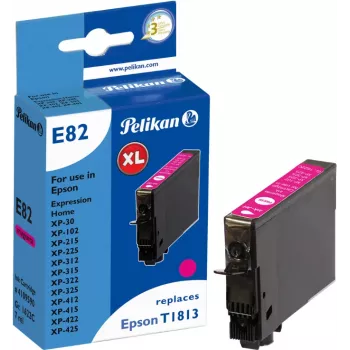 Pelikan Compatible Ink Cartridge for Epson T1813 Magenta (4,5 ml, 180 Pages) - 1021430728