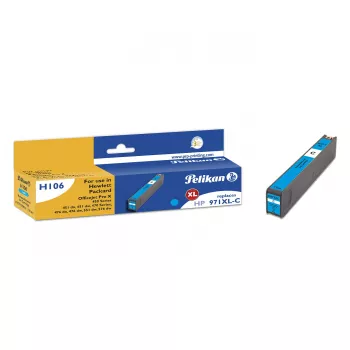 Pelikan suderinama rašalo kasetė, skirta HP 970XL juoda (CN626AE) - 1071170815