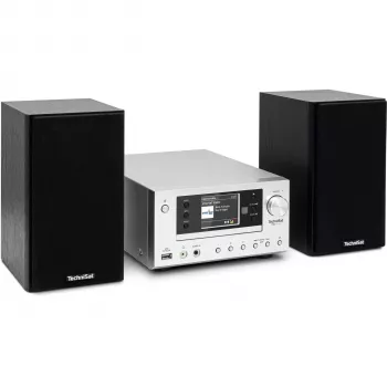 TechniSat Viola 710 CD IR Internetinis Radijas su DAB+, FM, CD grotuvu, Bluetooth, Wi-Fi, Juodas