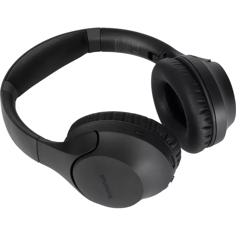 TechniSat Stereoman 3 BT belaidės Bluetooth ausinės, juodos
