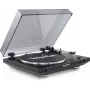 TechniSat TechniPlayer LP 200 Patefonas - Juodas/Sidabrinis - Pavaros Diržas - 33/45/78 aps./min. - USB Skaitmeninimas - RCA Išvestis