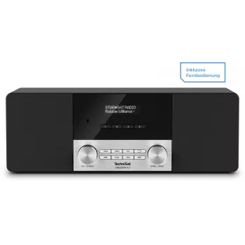 TechniSat CABLESTAR 400 DAB+ radijas su Bluetooth, 2 x 10W, juodas