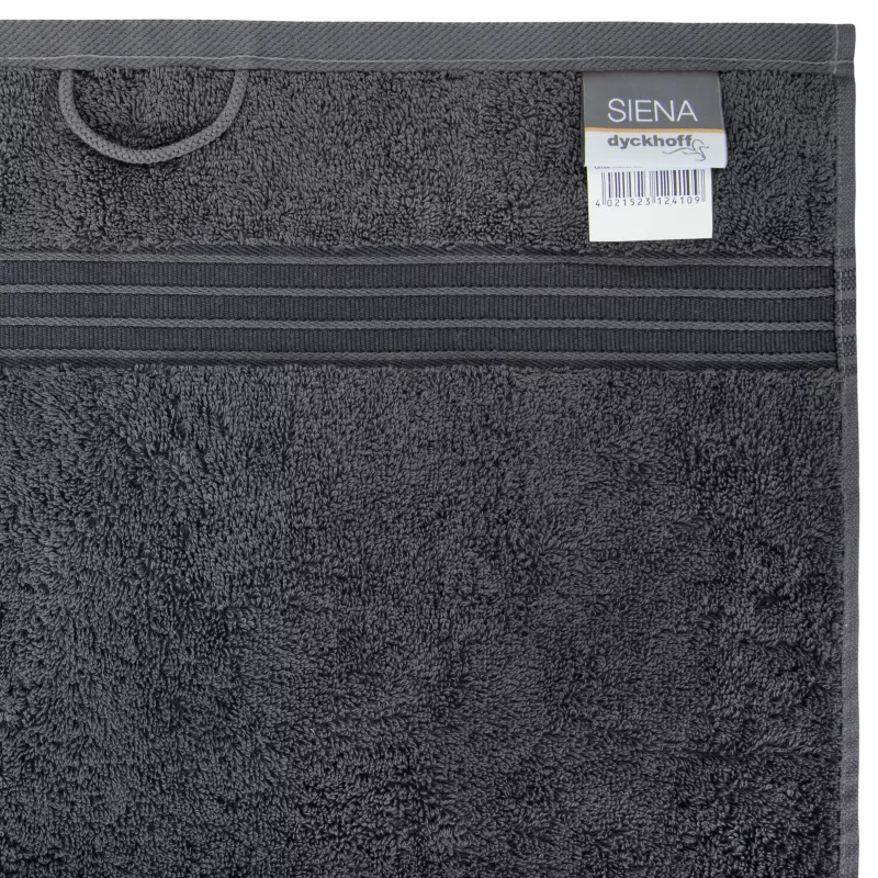 Dyckhoff Siena Shower Towel Anthracite 70 x 140 cm