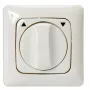 Kindermann Rotary Push-Button Switch LW/DL - Alpine White