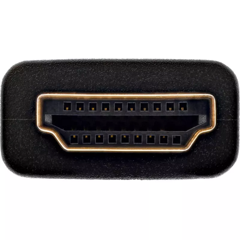 Kindermann HDMI 2.1 laidas, 2m (St/St) - Ethernet - juodas (K-17902A)