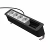 Kindermann CP Office Desk 6-Way 4 x Power Outlet Connection Panel (7550000304)