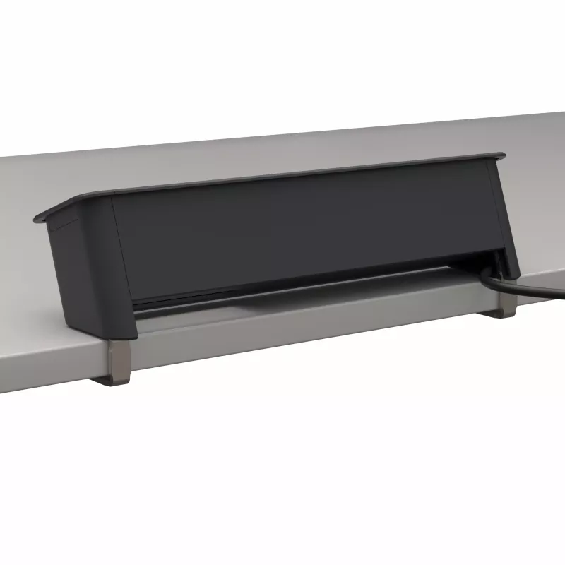 Kindermann CP Office Desk 6-Way 4 x Power Outlet Connection Panel (7550000304)
