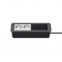 Kindermann CablePort Office Frame 4-fold 2x Power Socket KIN 7551000202