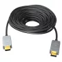 Kindermann HDMI 2.0 AOC Cable 30m Male to Male - Active Optical HDMI Cable - 4K UHD @ 60Hz - 18 Gbps - Black