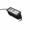 Kindermann CP Office Desk 3fa 2xStr 1xUSBPD (7550000132) stalo jungčių blokas
