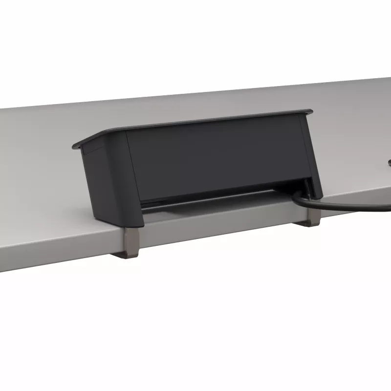 Kindermann CP Office Desk Power Module 4-Fold 2x Schuko 1x USB-C PD 60W (7550000232)