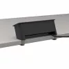 Kindermann CP Office desk 4-f stalviršio lizdų blokas su 3x lizdu ir 1x USB PD