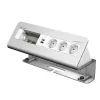 Kindermann CablePort desk² 6-fold 3x Power USB stalinis laikiklis (7430001163)