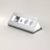 Kindermann CP desk² 80 4 lizdų 2x Power USB stalviršio jungčių panelė