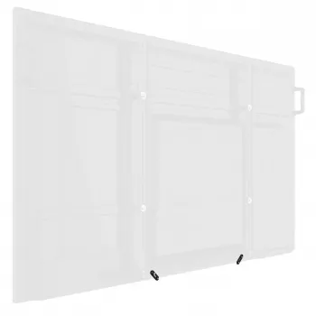 Kindermann garso juostos adapteris (7553000004) – VESA tvirtinimas, juodas, 20 kg talpa