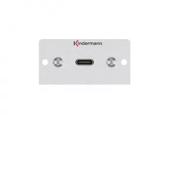 Kindermann Konnect Alu 50 USB-C USB 4 suderinama dokų stotelė