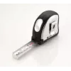 TROIKA ACCURATE Mini Retractable Tape Measure 2m/6ft Keychain Chrome