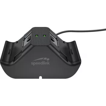 Speedlink JAZZ USB žaidimų pulto įkrovimo stovas, 1,5 m, juodas (SL-260002-BK)