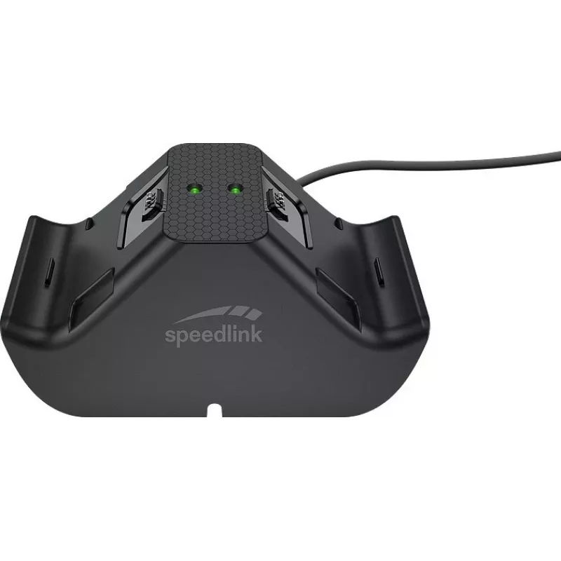 Speedlink JAZZ USB žaidimų pulto įkrovimo stovas, 1,5 m, juodas (SL-260002-BK)