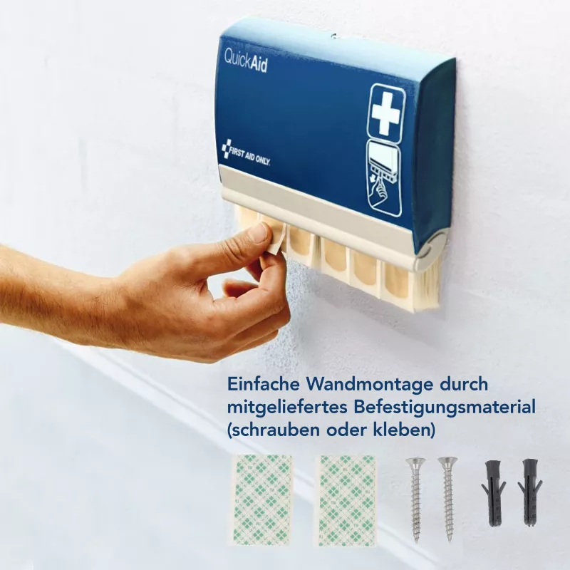 First Aid Only QuickAid Plaster Dispenser P-44001 00