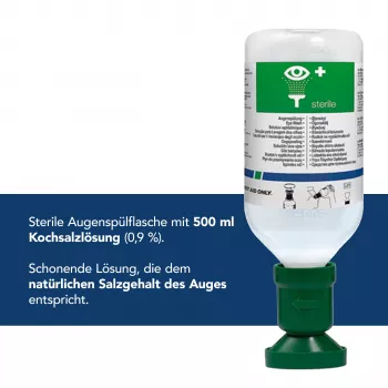 First Aid Only Akių plovimo buteliukas 500 ml