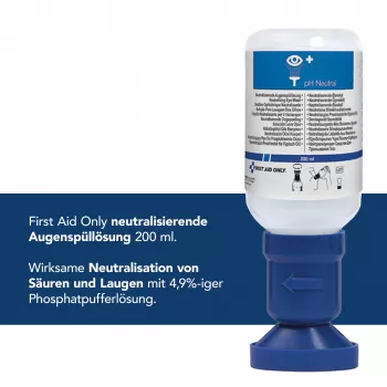 First Aid Only Neutralizuojantis akių plovimo buteliukas pH Neutral 200 ml