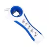 First Aid Only 5-in-1 Multi-Opener for Bottles and Cans, White/Blue, Reduces Effort